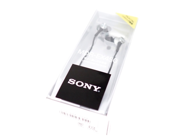 SONY MDR-EX450のレビュー- 暇つぶしオーディオ